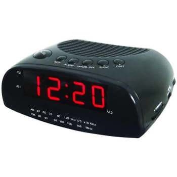 Image for Lodging Star Am/fm Alarm Clock Radio from HD Supply