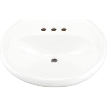 Image for Gerber Maxwell 8.75 In Pedestal Sink Basin, White from HD Supply