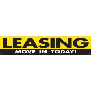 Image for Horizontal Leasing Move In Today! Banner, 15' x 4' from HD Supply