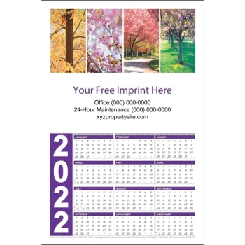 Image for Calendar Magnet, "Seasons" Design, Package Of 100 from HD Supply