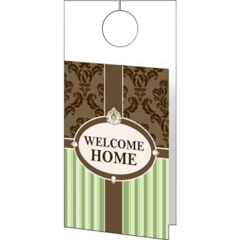 Image for Personalized Softerside Hanging Cards, Sumatra Design Package Of 50 from HD Supply