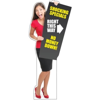 Image for Life Size Semi-Custom Character Cutouts, Wow Power, 29 X 59 from HD Supply