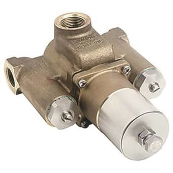 Image for Symmons 1-1/2 In Outlet X 1-1/4 In Inlets Tempcontrol Thermostatic Mixing Valve from HD Supply