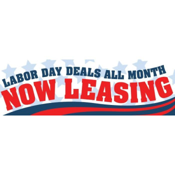 Image for Seasonal Banner, Labor Day, 10' X 3' from HD Supply
