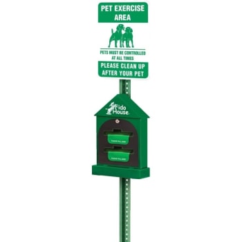 Image for Fido House® Companion Kit, Roll Bag Kit with Pet Exercise Area Sign from HD Supply