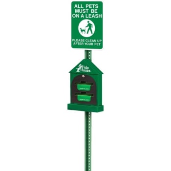 Image for Fido House® Companion Kit, Roll Bag Kit with Pets Must Be on Leash Sign from HD Supply