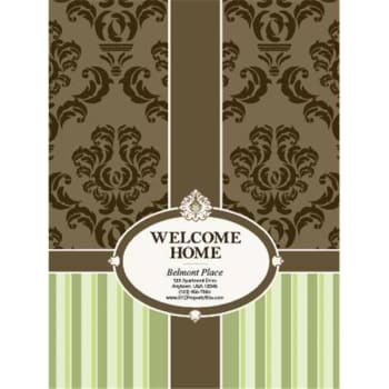 Image for Personalized Welcome Folders, Sumatra Design Package Of 100 from HD Supply