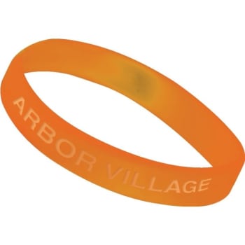 Image for Custom Pool Pass Bracelet, Orange, Adult, Package Of 100 from HD Supply