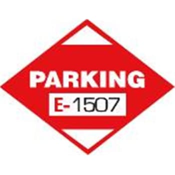 Image for Parking Permit Stickers, Static Cling, Red, 2-1/4 X 1-3/4, Package Of 100 from HD Supply