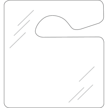 Image for Plastic Displayer Hang Tag, Medium, Package Of 100 from HD Supply