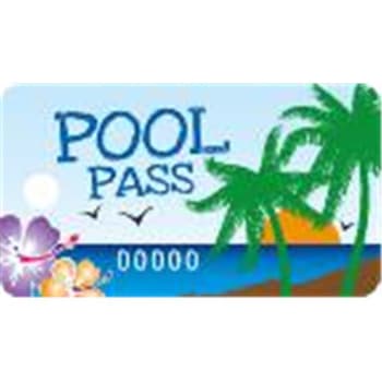 Image for Pool Pass Palm Trees, Package Of 100 from HD Supply
