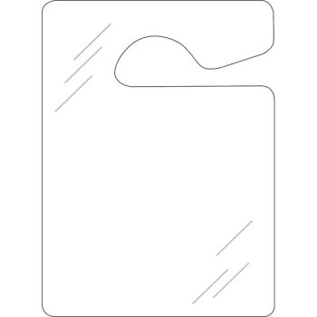 Image for Plastic Displayer Hang Tag, Large, Package Of 100 from HD Supply