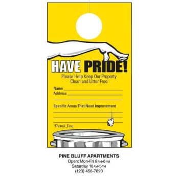 Image for Have Pride Door Tags, 1 Sided Package Of 50 from HD Supply