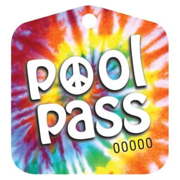 Image for Pool Pass Tie Dive, Package Of 100 from HD Supply