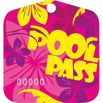 Image for Pool Pass Aloha, Package Of 100 from HD Supply