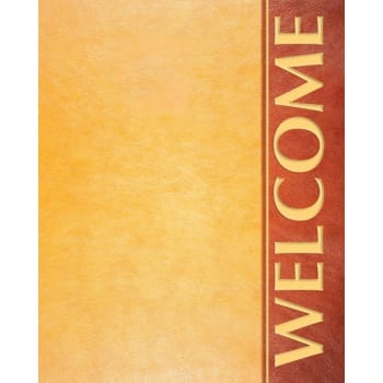 Image for Personalized Welcome Folders, Leather Tone Design Package Of 100 from HD Supply