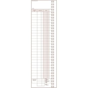 Image for Rent Deposit Ticket Pegboard Form, Package Of 100 from HD Supply