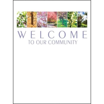 Image for Personalized Welcome Folders, Four Seasons Design Package Of 100 from HD Supply