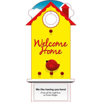 Image for Personalized Door Tags, Birdhouse Design Package Of 50 from HD Supply