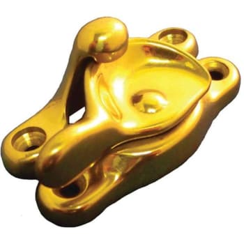 Image for Brass Window Sash Lock With Keeper Package Of 5 from HD Supply