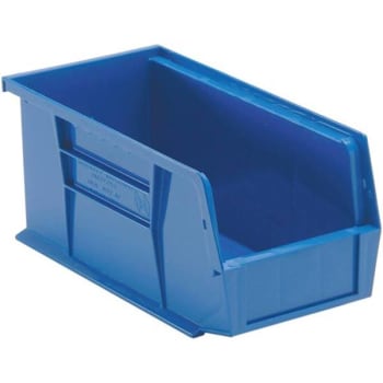 Image for Quantum Storage Systems Ultra Stack And Hang 1.5 Gal Storage Bin In Blue from HD Supply