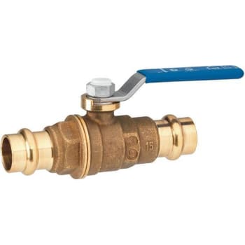 Image for Homewerks 2 In Press X 2 In Press Lead Free Brass Ball Valve from HD Supply