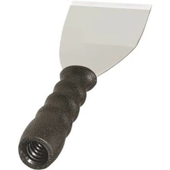 Image for Warner Easy Reach Bent Scraper 3 In Threaded Handle Carbon 0.060 In Steel Blade from HD Supply