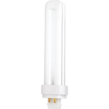 Image for Satco 120-Watt Equivalent T4 G24q-3 Base Dual Tube Cfl Light Bulb In Warm White from HD Supply