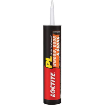 Image for Loctite Pl S40 10 Fl Oz Exterior Window, Door And Siding Sealant, White from HD Supply
