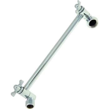 Image for Proplus 1/2 In Ips X 10 In Adjustable Shower Arm, Chrome from HD Supply