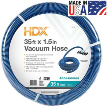 Image for Hdx Spiral-Wound 35 Ft X 1-1/2 In Dia Swimming Pool Vacuum Hose For All Pools from HD Supply
