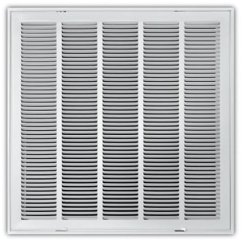 Image for Truaire 24 In X 24 In White Stamped Return Air Filter Grille With Removable Face from HD Supply