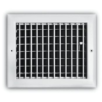 Image for Truaire 10 In X 8 In Steel Adjustable 1-Way Wall/Ceiling Register from HD Supply