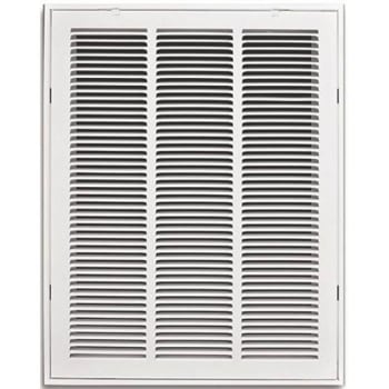 Image for Truaire 20 In X 30 In White Stamped Return Air Filter Grille With Removable Face from HD Supply