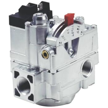 Robertshaw Combination Dual Gas Valve With Side Taps