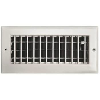 Image for Truaire 10 In X 4 In Adjustable 1 Way Wall/ceiling Register from HD Supply