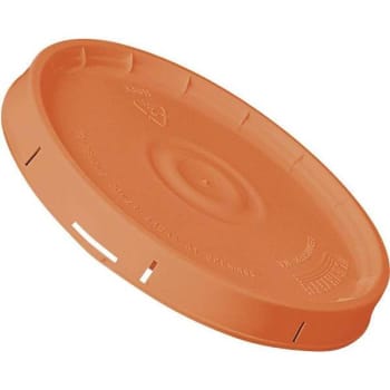 Image for The Home Depot 5 Gal Orange Leakproof Bucket Lid With Gasket from HD Supply