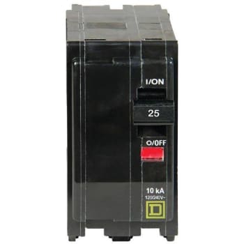 Image for Square D Qo 25 Amp 2-Pole Circuit Breaker from HD Supply