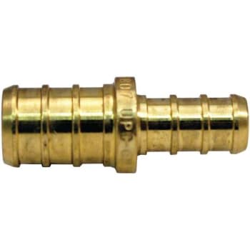 Image for Apollo 1/2 In X 3/8 In Brass Pex-B Barb Reducing Coupling from HD Supply