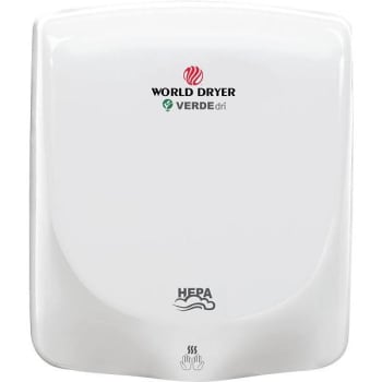Image for World Dryer White Electric Hand Dryer from HD Supply