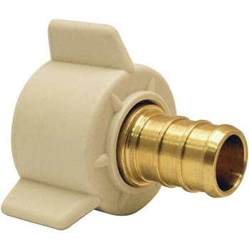 Image for Apollo 1/2 In Brass Pex-B Barb X Female Swivel Adapter from HD Supply