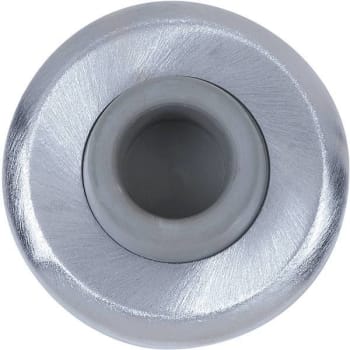 Image for Tell Concave Satin Chrome Wall Bumper from HD Supply