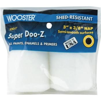 Image for Wooster 3 In X 3/8 In High-Density Super Doo-Z Roller Cover Package Of 2 from HD Supply