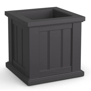 Image for Mayne Cape Cod 14 X 14 In. Square Planter (Graphite Grey) from HD Supply