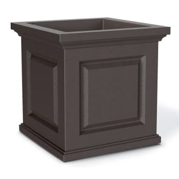 Image for Mayne Nantucket 20x20 Square Planter - Espresso from HD Supply