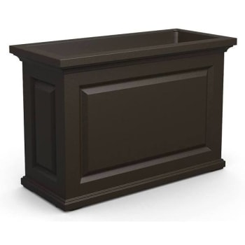 Image for Mayne Nantucket Trough Planter - Espresso from HD Supply
