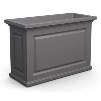 Image for Mayne Nantucket Trough Planter - Graphite Grey from HD Supply