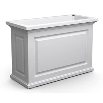 Image for Mayne Nantucket Trough Planter - White from HD Supply