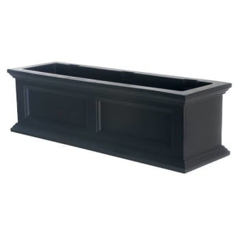 Image for Mayne Fairfield 3ft Window Box - Black from HD Supply