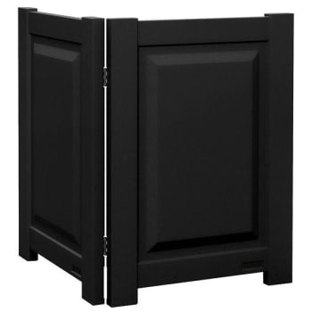 Image for Mayne Nantucket Privacy Panel - Black from HD Supply